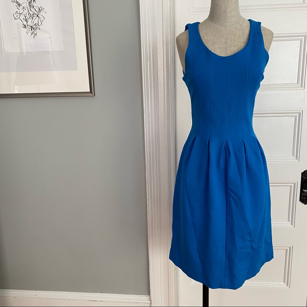 J Crew Blue A-line Dress